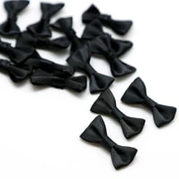 25/50pcs 3x1.5cm 4x2.5cm Small Satin Ribbon Bows Flower Appliques Sewing Crafts Bow Christmas Decorations Wedding Party Supplies