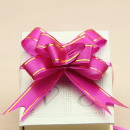 100pcs Party Wedding Christmas Tree Hanging Decorated Ribbon Bow Bag Gift Wrapping & Decorat Bow Knot Ribbon Butterfly Pull Bow