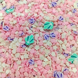 Mixed Xmas Snowfake Slices Slime Christmas Polymer Clay Sprinkles Crafts soft Clay Nail Shaker DIY Crystal Mud Filler Accessorie
