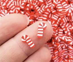 Mixed Xmas Snowfake Slices Slime Christmas Polymer Clay Sprinkles Crafts soft Clay Nail Shaker DIY Crystal Mud Filler Accessorie