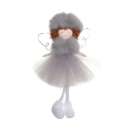 Christmas plush antlers angel girl pendant Christmas tree pendant creative doll pendant gift