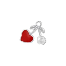 2Pcs/lot,Fashion Brass 18K Gold Plated Christmas Charm Cherry Strawberry Sweet Cute Jewellery for DIY Bracelet Necklace:VD1634