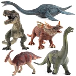 High Quality PVC Jurassic Dinosaurs World Action Figures Decoration Tyrannosaurus Brachiosaurus Rex Model Toy For Christmas Gift