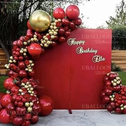 10/30/50Pcs Red Balloons Dark Wine Red Garnet Burgundy Latex Balloons for Birthday Christmas Engagement Wedding Party Decoration