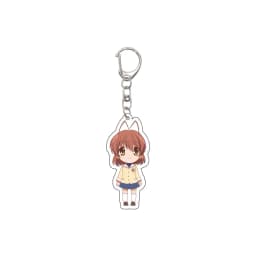 55MM Anime CLANNAD Keychain Okazaki Tomoya/Nagisa Furukawa/Okazaki Ushio Key Chain Acrylic Model Plate Christmas Gifts
