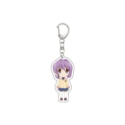 55MM Anime CLANNAD Keychain Okazaki Tomoya/Nagisa Furukawa/Okazaki Ushio Key Chain Acrylic Model Plate Christmas Gifts
