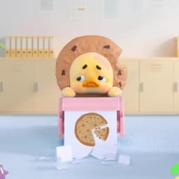 New UpsetDuck Hipper Series Vinyl Blind Box Status Display Duck Anime Cute Figure Doll Ornament Christmas Birthday Girl Gift