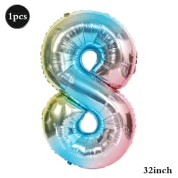 Snowflake Foil Mylar Balloon for Frozen Snow Princess Theme Birthday Party Decoration Christmas Winter Wonderland Party Supplies