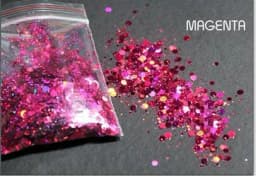 50g Christmas Luminous Phosphor Nail Powder Green/Blue/Red Glow In Dark Pigment 12-Cols Face/Body/ Party Cosmtic Powder