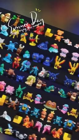 144pcs Action Figure Toys Mini Figures Model Toy Anime Doll Birthday Christmas Gifts