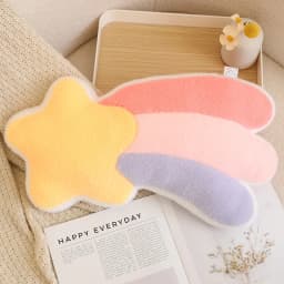 Love Moon Flower Rainbow Star Plush Pillows Lovely Soft Stuffed Cartoon Homedecor Cushion For Birthday Christmas Gift