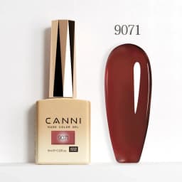 CANNI Christmas Color Gel Polish 9ml Hema Free TPO Free Nail Gel Polish Winter Colors Semi Permanent Gel Super Texture Brush
