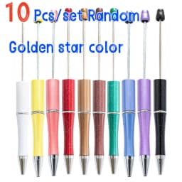 10 Pcs Mixed Beaded Ballpoint Pen Creative Beadable Pen Wedding Party Guest Gift Guest Christmas Decor for Home 2026