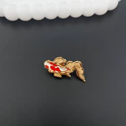 Enamel Red Koi Fish Chinese Style Brooch Badge for Women Brooches Pin Badges Alloy Backpack Icons Christmas Jewelry Gift