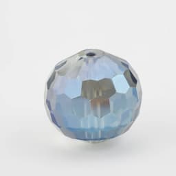 22mm 96Facets Ball Electroplated Glass Round Bead Pendant For DIY Making Crystal Sun Catcher Christmas Tree Home Wedding Decor
