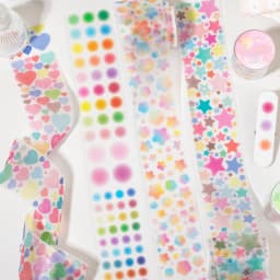 50mm*2m Cute Star pattern Washi Tape Adhesive Diary Sticker Masking Tapes Decorative Christmas DIY Creative Stationery Stickers