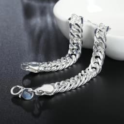 Hot 925 sterling silver Bracelets 10MM Ferrero wild classic men's chain for woman Wedding party Christmas Gift Fashion Jewelry