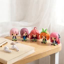 5Pcs/Set The Quintessential Quintuplets Mini Anime Girl Figure Kazuhana Nino Miku Nakano Shika May Christmas Birthday Gift
