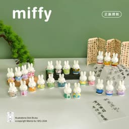 Kawaii Miffy Cartoon Antique Series Fashion Play Model Hand Table Decoration Cute Doll Toy Christmas Gifts