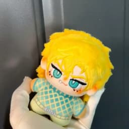 10CM Anime JoJo's Bizarre Adventure Jolyne Cujoh Kakyoin Tenmei Plush Keychain Pendant Cotton Plushie Kids Christmas Gifts