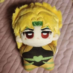 10CM Anime JoJo's Bizarre Adventure Jolyne Cujoh Kakyoin Tenmei Plush Keychain Pendant Cotton Plushie Kids Christmas Gifts