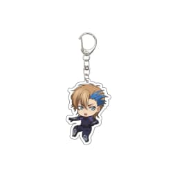 55MM Anime CODE GEASS Lelouch of the Rebellion Keychain Lelouch Lamperouge Key Chain Acrylic Model Plate Christmas Gifts