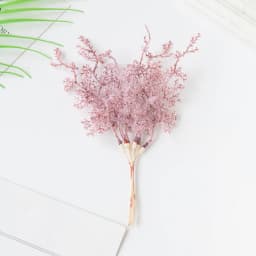 6Pcs Artificial Plants Golden Silvery Branch For Home Windowsill Bonsai Christmas Tree Wreaths Accessory Wedding Arch Decoration