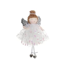 Plush Angel Doll Christmas Tree Pendant Decor Christmas angel girl Doll New Year Kids Gift Christma Home Decor Navidad