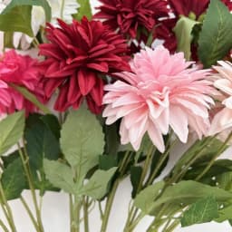 Realistic Silk Dahlias For Wedding Party Christmas Wreath Birthday DIY Home Office Vase Decoration Artificial Flower