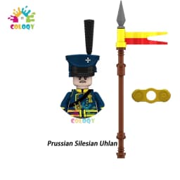 Kids Toys Napoleonic Cavalry Building Blocks War Horse Saddle Soldiers Mini Action Figures Toys For Kids Christmas Gifts