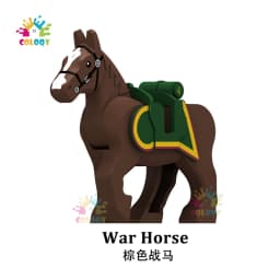 Kids Toys Napoleonic Cavalry Building Blocks War Horse Saddle Soldiers Mini Action Figures Toys For Kids Christmas Gifts