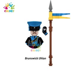 Kids Toys Napoleonic Cavalry Building Blocks War Horse Saddle Soldiers Mini Action Figures Toys For Kids Christmas Gifts