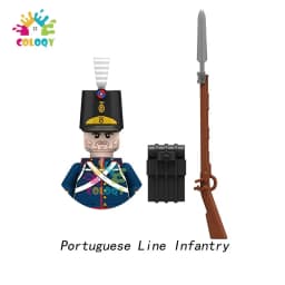 Kids Toys Napoleonic Cavalry Building Blocks War Horse Saddle Soldiers Mini Action Figures Toys For Kids Christmas Gifts