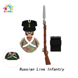 Kids Toys Napoleonic Cavalry Building Blocks War Horse Saddle Soldiers Mini Action Figures Toys For Kids Christmas Gifts