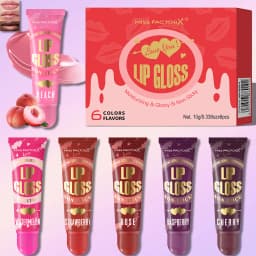 6-piece Moisturizing Lip Oil Set - Long Lasting Gloss Effect, Portable Travel Kit, Thanksgiving and Christmas Gift