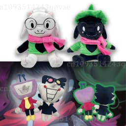 TreasuringU 2026 New Deltarunes Plush Toys Cute Tenna Talsei Plush Dolls Stuffed Toys Spamton Plushie Birthday Christmas Gifts