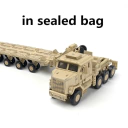 1/72 Creative Military Series Building Blocks Beige Armored Transport Vehicle M-Track Vs M1A2 Tank Model Toys For Christmas Gift