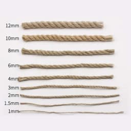 1mm-14mm Natural Jute Rope String Ribbon Crafts DIY Vintage Jute Cord Twine Thread Sewing Party Wedding Christmas Home Decortion