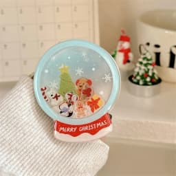 Korean Quicksand Christmas Tree Magnetic Holder Grip Tok Griptok Phone Holder Stand Support For iPhone For Pad Magsafe Smart Tok