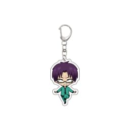 55MM Anime The Disastrous Life of Saiki K Keychain Saiki Kusuo Teruhashi Kokomi Key Chain Acrylic Model Plate Christmas Gifts