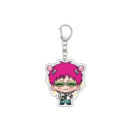 55MM Anime The Disastrous Life of Saiki K Keychain Saiki Kusuo Teruhashi Kokomi Key Chain Acrylic Model Plate Christmas Gifts