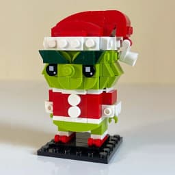 Mymocs MOC Ideas Fairy Tale Green Haired Monster Anime Figures Sculptures Bricks Headz Sets Building Blocks Toys Christmas Gift