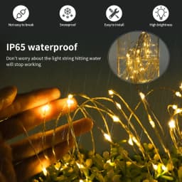 50M 100M 24V LED Christmas Lights Copper Wire Fairy Garland String Light Waterproof For Outdoor Garden New Year Party Decoration