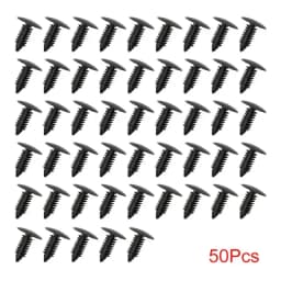 20/50PCS Gm Christmas Tree Barb Riveted Roof Trunk Interior Board Barb Nylon Plastic Card With Willow Nails Car Clip