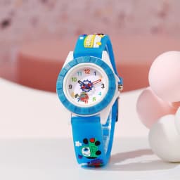 1pc/2pcs-Fun Cartoon Car-Themed Kids' Watch - Cute Quartz Analog With Pvc Strap For Boys & Girls, Perfect Gift,Christmas present