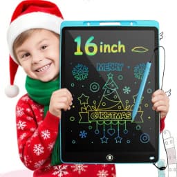 16 Inch LCD Writing Tablet Large Electronic Color Drawing Board Erasable Screen Perfect Educational Toys Birthday Christmas Gift