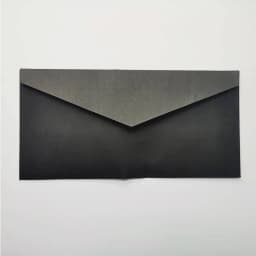 10Pcs Vintage Kraft Paper Envelopes Blank A4 Triangle Cowhide Handmade Black Set Writing Christmas Invitations 22*11CM