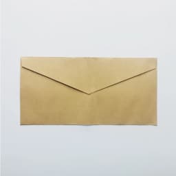 10Pcs Vintage Kraft Paper Envelopes Blank A4 Triangle Cowhide Handmade Black Set Writing Christmas Invitations 22*11CM