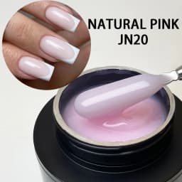 Jillnails 50G Builder Nail Gel Christmas Red Burgundy Self Leveling Medium UV Led Gel 50ml