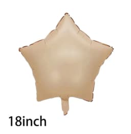 1/5/10Pcs Gold Star Foil Balloons for Birthday 18Inch Star Shaped Balloons for Wedding Baby Shower Mubarak Christmas Party Decor